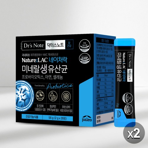 🎁특가🎁닥터스노트 네이처락 미네랄 생유산균 2박스 2개월분